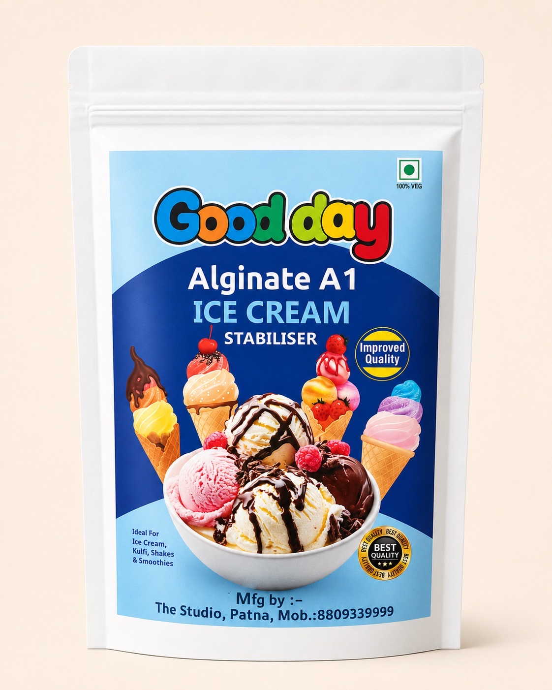 Good Day Alginate A1 Ice Cream Stabiliser